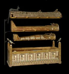 Djeddjehutefankh, Complete Mummy in Inner Coffin